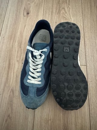 Zapatillas Veja deportivas azules y grises