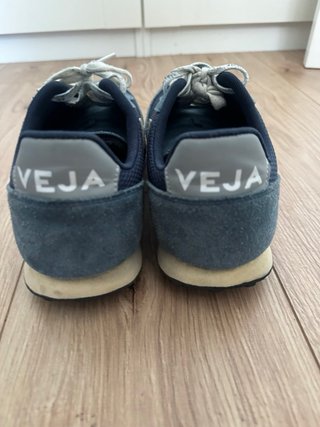 Zapatillas Veja deportivas azules y grises