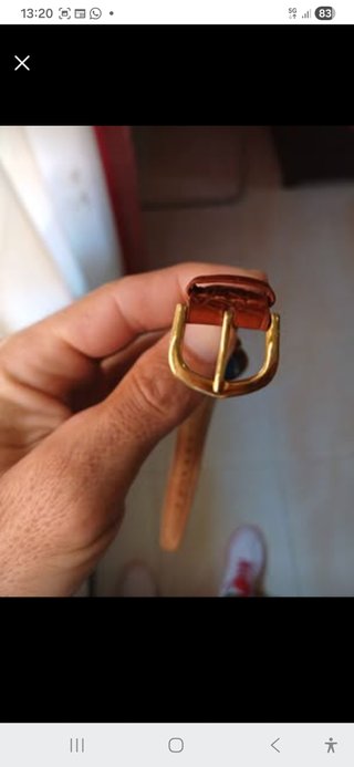 Reloj Maurice Lacroix Original Dorado y Marrón