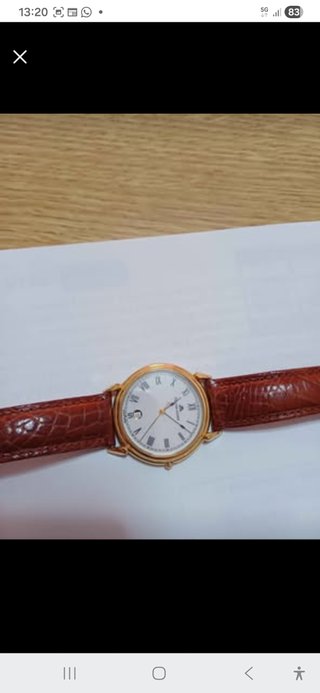Reloj Maurice Lacroix Original Dorado y Marrón