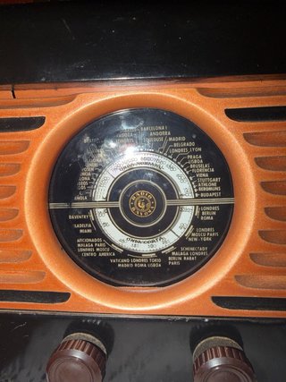 Radio Bayona R-225 - 1952 funcionando