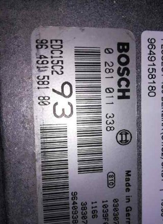 Centralita peugeot 9649158180 406 berlina 2362355