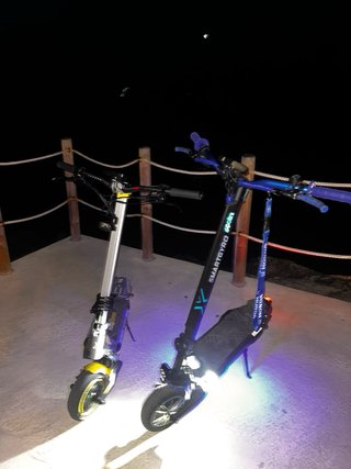 Patin Eléctrico Modificado DGT Azul Negro