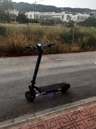 Patin Eléctrico Modificado DGT Azul Negro