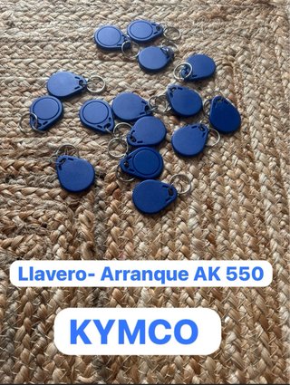 Llave Kymco AK 550 - Duplica en 4 formatos