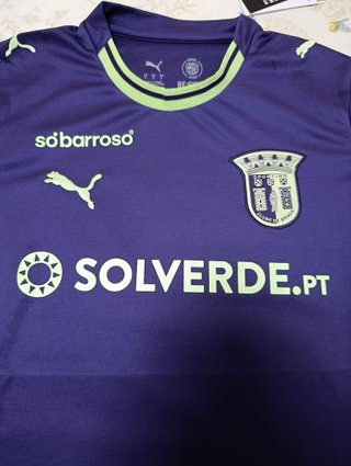 Camiseta futbol camisola futebol Braga S