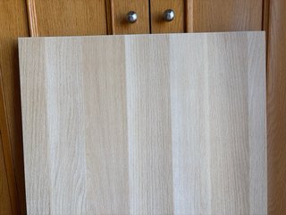 Mesa IKEA | LINMONN + ADILS | Blanco roble