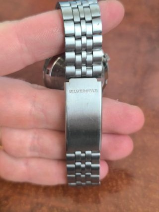 Reloj Seiko 5 vintage azul