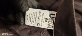 Pantalón chino hombre USOA Gris talla 58