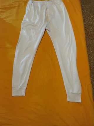 Pantalón chándal mujer blanco
