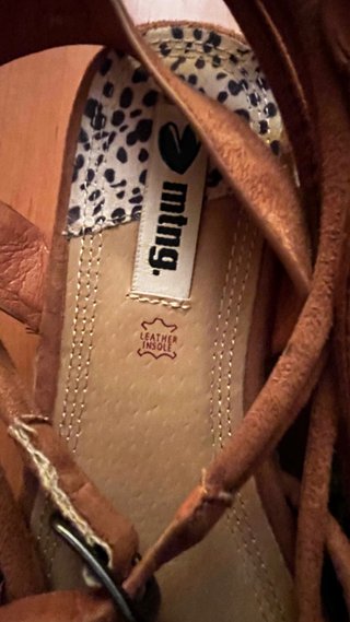 Sandalias Mustang mujer marrones