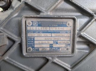 Caja de cambios nissan s542 atleon 140 113419