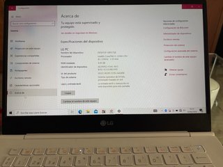 LG Portátil Intel Core i5-5200U Blanco