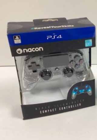 Mando Nacon PS4 Transparente