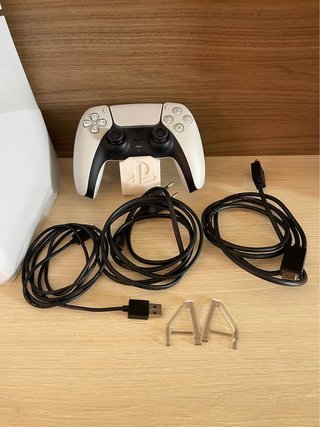 Consola PS5 Slim Blanca + Mando y Cables