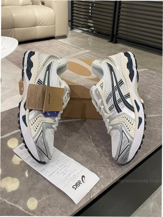 ASICS Gel-Kayano 14 gris plata nuevas original