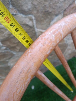 Sillón de bambú y ratán