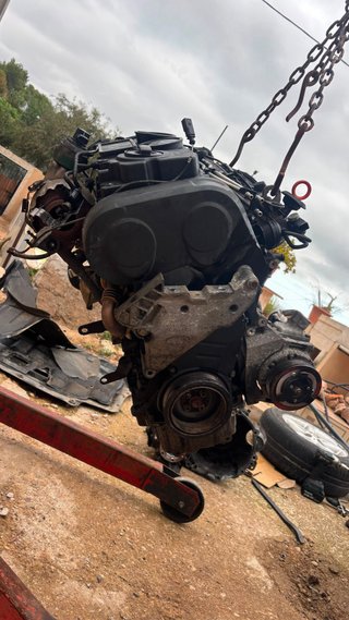 Motor de coche con turbo