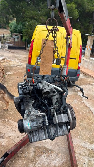 Motor de coche con turbo
