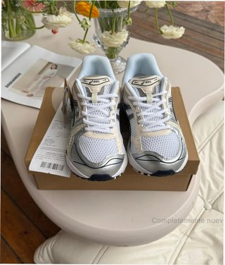 Kayano 14 ASICS original plata gris nuevas