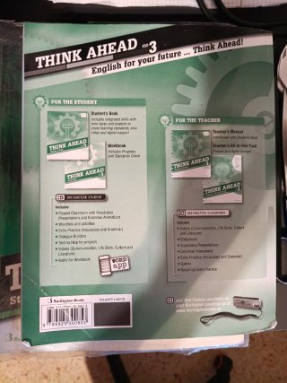 Think Ahead ESO 3 : Workbook