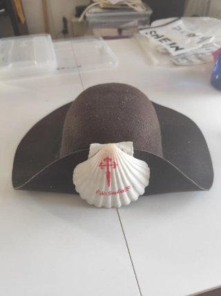 Gorro Camino de Santiago con Concha talla unica