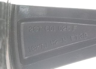 Llanta volkswagen 2444378 2g7601025f taigo r-line