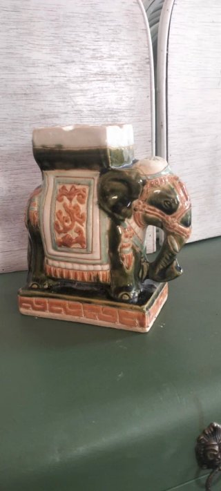 Cenicero elefante vintsge