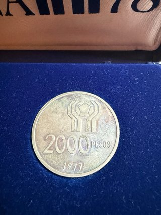 Colección 3 monedas plata Mundial Argentina 78
