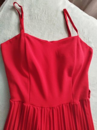 Mono rojo tirantes New Collection Talla S