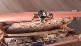 Borsetta elegante rosa