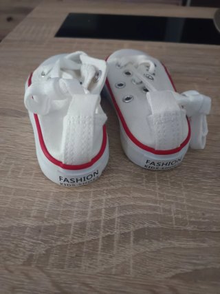 Bambas Converse niño/niña blancas