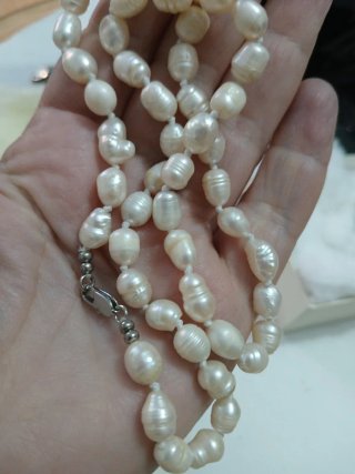 Collana perle barocche