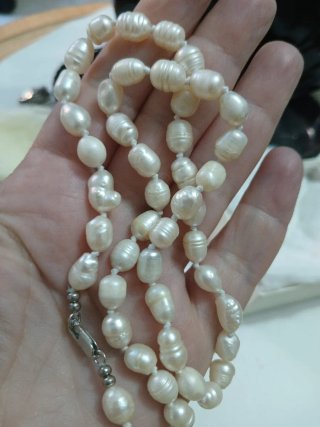 Collana perle barocche