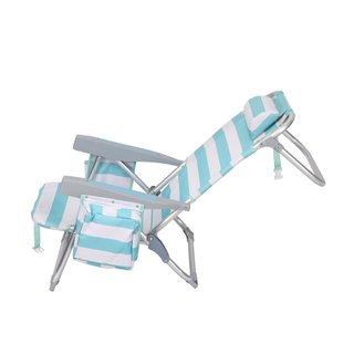 2x Sillas playa tumbonas 64x63x80 cm IKUNIK