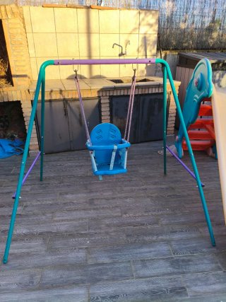 Columpio infantil para exterior