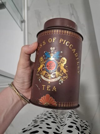 Lata de té Jacksons of Piccadilly antigua