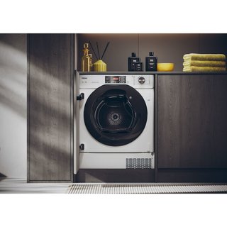 Secadora integrable Haier 7kg, Condensación, Bomba