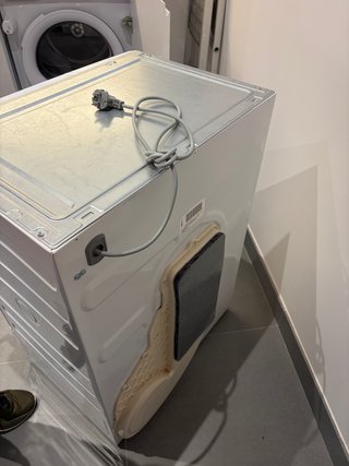Secadora integrable Haier 7kg, Condensación, Bomba