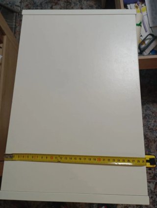 Mueble auxiliar IKEA blanco – 2 unidades