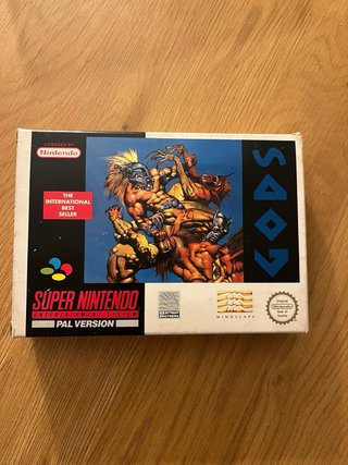 GODS Super Nintendo SNES PAL ESP Completo