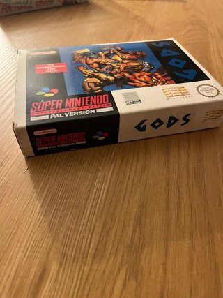 GODS Super Nintendo SNES PAL ESP Completo