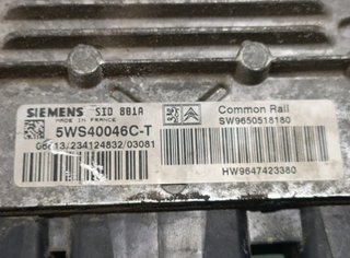 Centralita motor sw9650518180 citroen xsara 569690