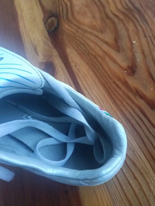 Botas de fútbol Lotto PIEL Blancas Talla 42