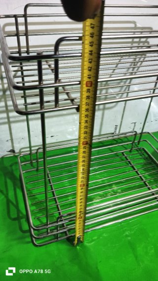 Estante escurridor de varilla acero inoxidable