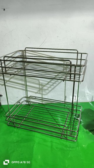 Estante escurridor de varilla acero inoxidable