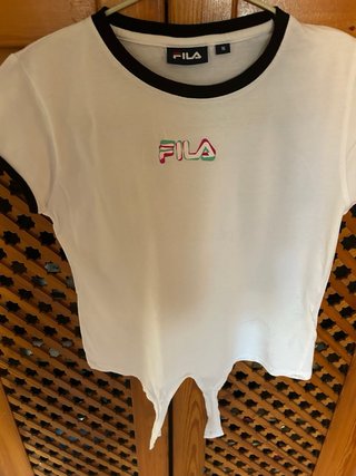 Camiseta Fila niña blanca T16