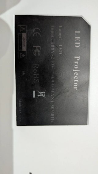 Mini Proyector Excelvan Blanco