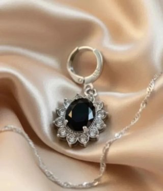 Set gioielli argento 925 con zirconi