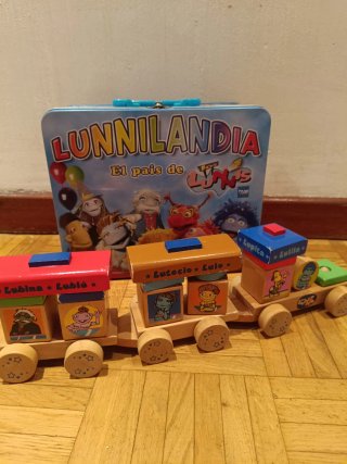 Tren de madera Los Lunis